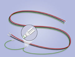 Peco PL-34 HO Wiring Loom For PL-10 Turnout Motor (Pack of 2)