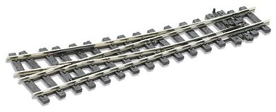 Peco SL-E595 On30 Gauge Right Hand Medium Radius Code 100 Turnout W/ Electrofrog