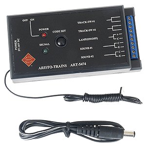 Crest 55474 Train Engineer Accessory Receiver DC/R/C Wireless Receiver