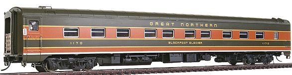 Rapido Trains 113040 HO Great Northern 6-6-4 Sleeper (Blackfoot Glacier)