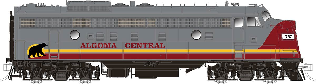 Rapido Trains 220526 HO Algoma Central FP9A GPA-17a Diesel Locomotive #1750