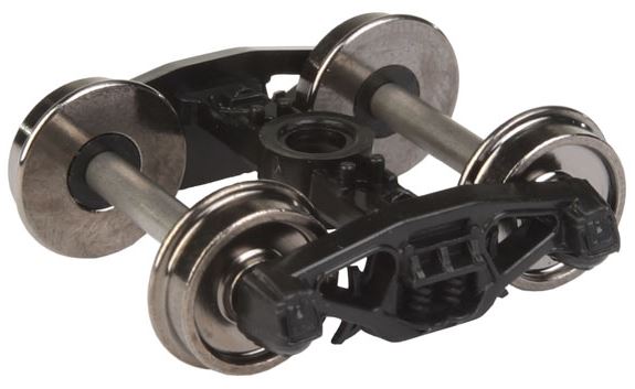 Walthers 920-2009 HO Rigid Trucks with 33" Metal Wheels & Axles (Pack of 2)