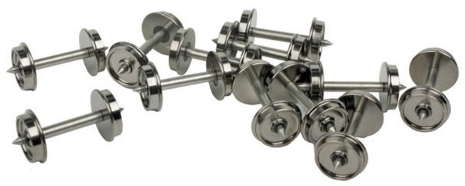 Walthers 920-2302 HO 36" Wheelsets with Metal Axles (Pack of 12)