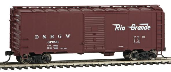 Walthers 910-1678 HO Denver & Rio Grande Western™ 40' AAR 1944 Boxcar #67686