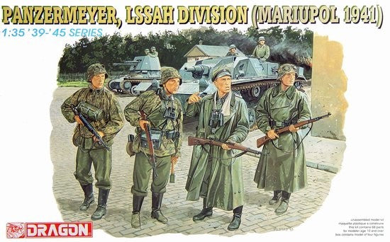 Dragon 6116 1:35 Panzermeyer, LSSAH Division Mariupol 1941 Figure Plastic Kit