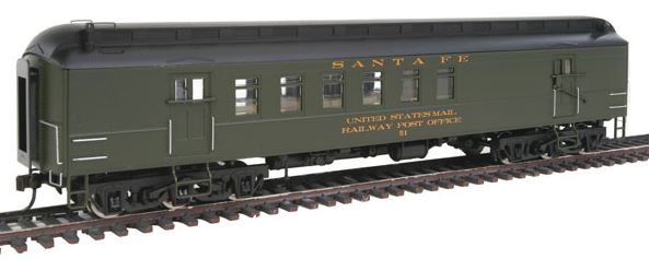 Rivarossi HR4213 HO Santa Fe 60' Heavyweight Railway Post Office #51 LN/Box