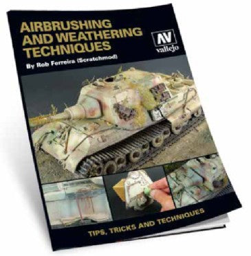 Vallejo Paint 75002 Airbrush & Weathering Techniques Book