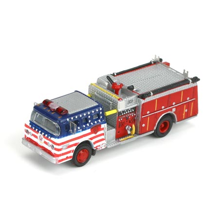 Athearn 10282 N Napa Bicentennial Ford C-Series Fire Truck Engine # 3