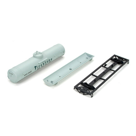 Athearn 1579 HO Firestone 1Dome Tank Silver Kit