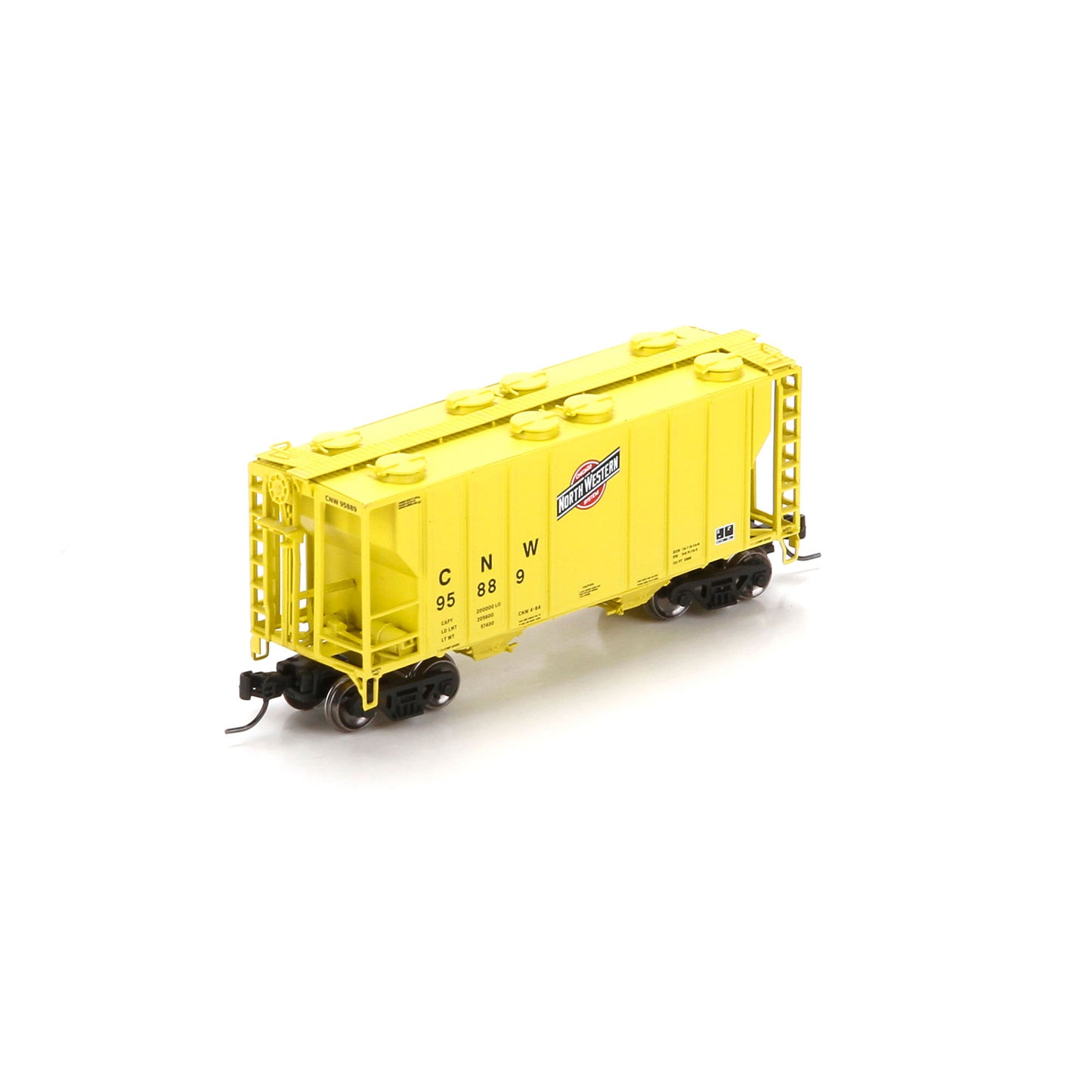 Athearn 24173 N Chicago and North Western Transportation PS-2 2600 Hopper #95889