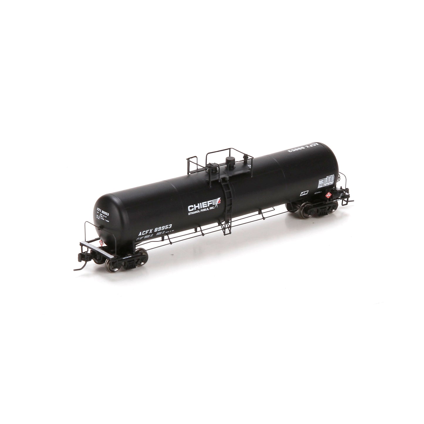Athearn 24389 N ACFX 30,000-Gallon Ethanol Tank Chief #89953 NIB