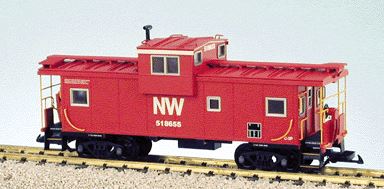 USA Trains 12124 G Norfolk & Western Extended Vision Caboose #518655