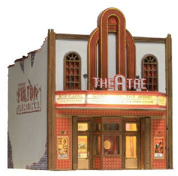 Woodland Scenics BR5854 O Scale Built-&-Ready Theatre Building