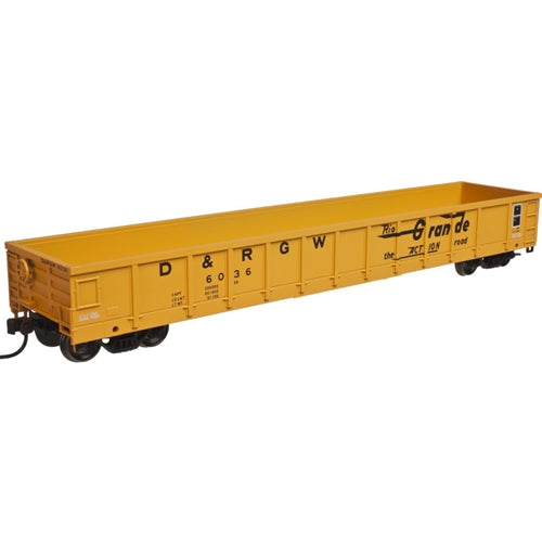 Atlas 20002960 HO Denver & Rio Grande Western Evans 52' Gondola #6036