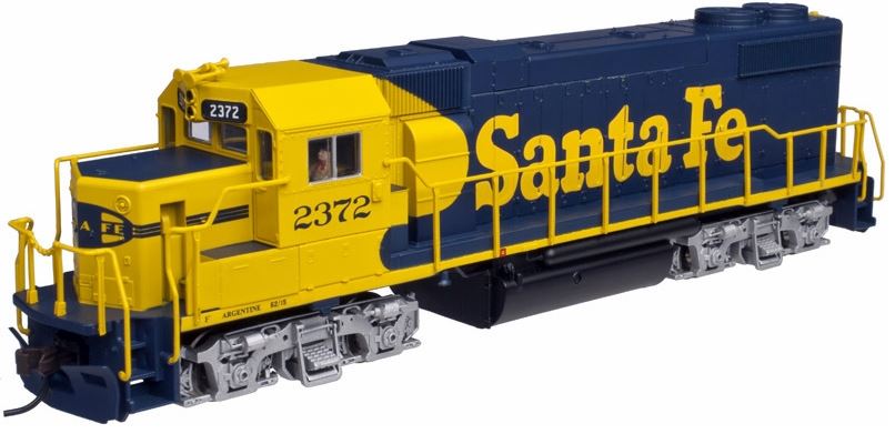 Atlas 10001743 HO Santa Fe EMD GP38-2 Diesel Engine #2372
