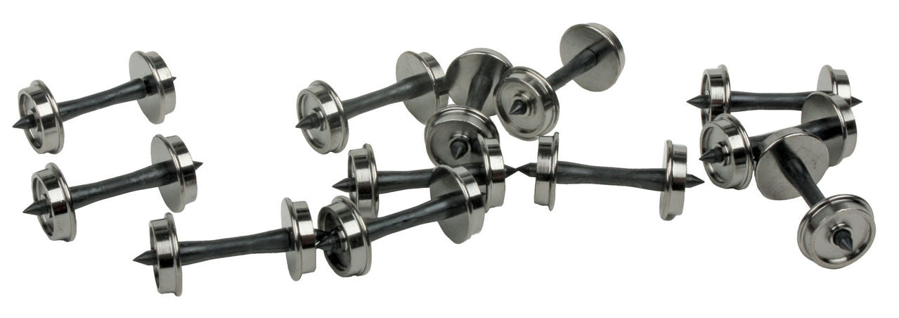 Walthers 920-2301 HO 33" Wheelsets with Plastic Axles (Pack of 12)