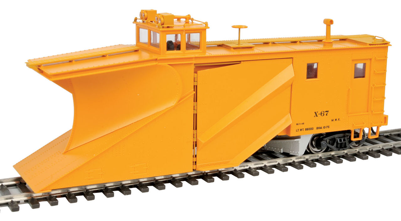 Walthers 920-110016 HO Denver & Rio Grande Western Russell Snowplow #X-67