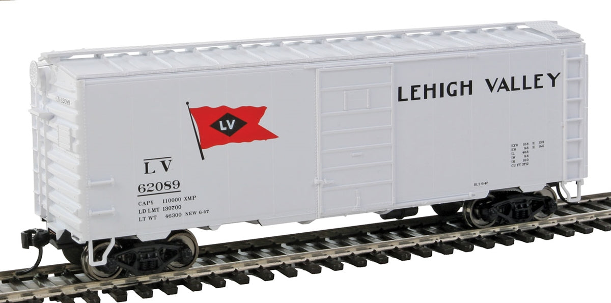 Walthers 910-2372 HO Lehigh Valley 40' PS-1 Boxcar #62089