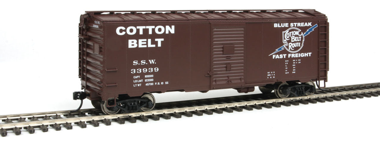 Walthers 910-1772 HO Cotton Belt 40' AAR 1948 Boxcar - Ready to Run #33939