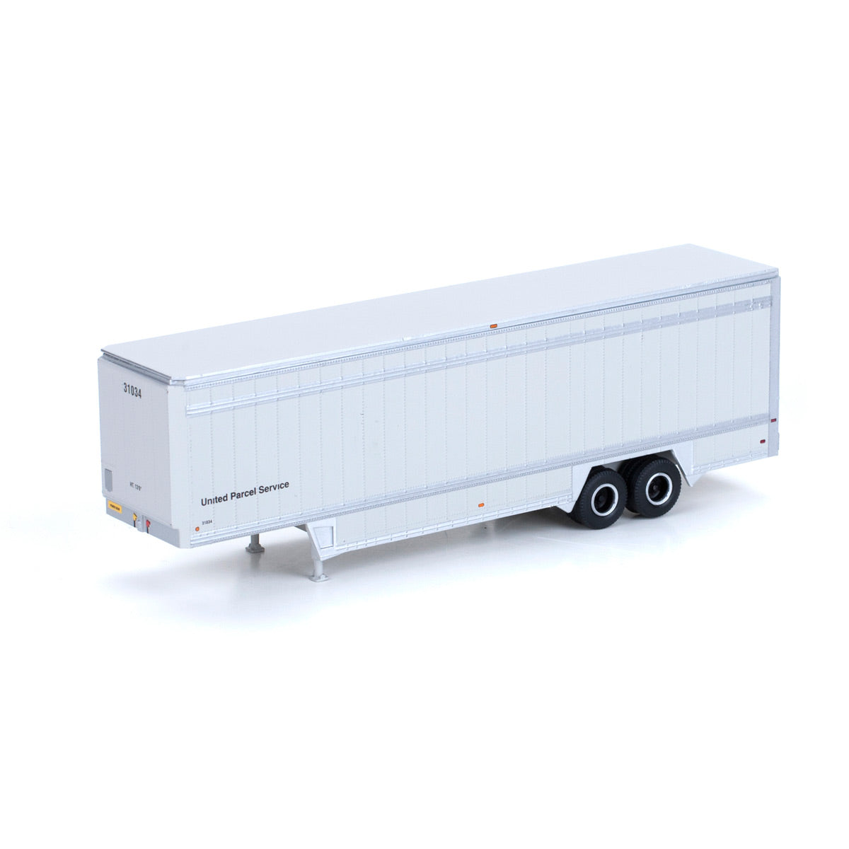 Athearn 29409 HO United Parcel Service 40' Drop Sill Parcel Trailer #31034