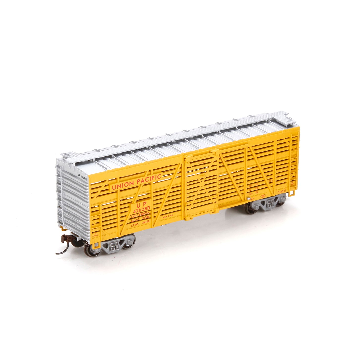 Athearn 75966 HO Union Pacific 40' Stock Car #42628D