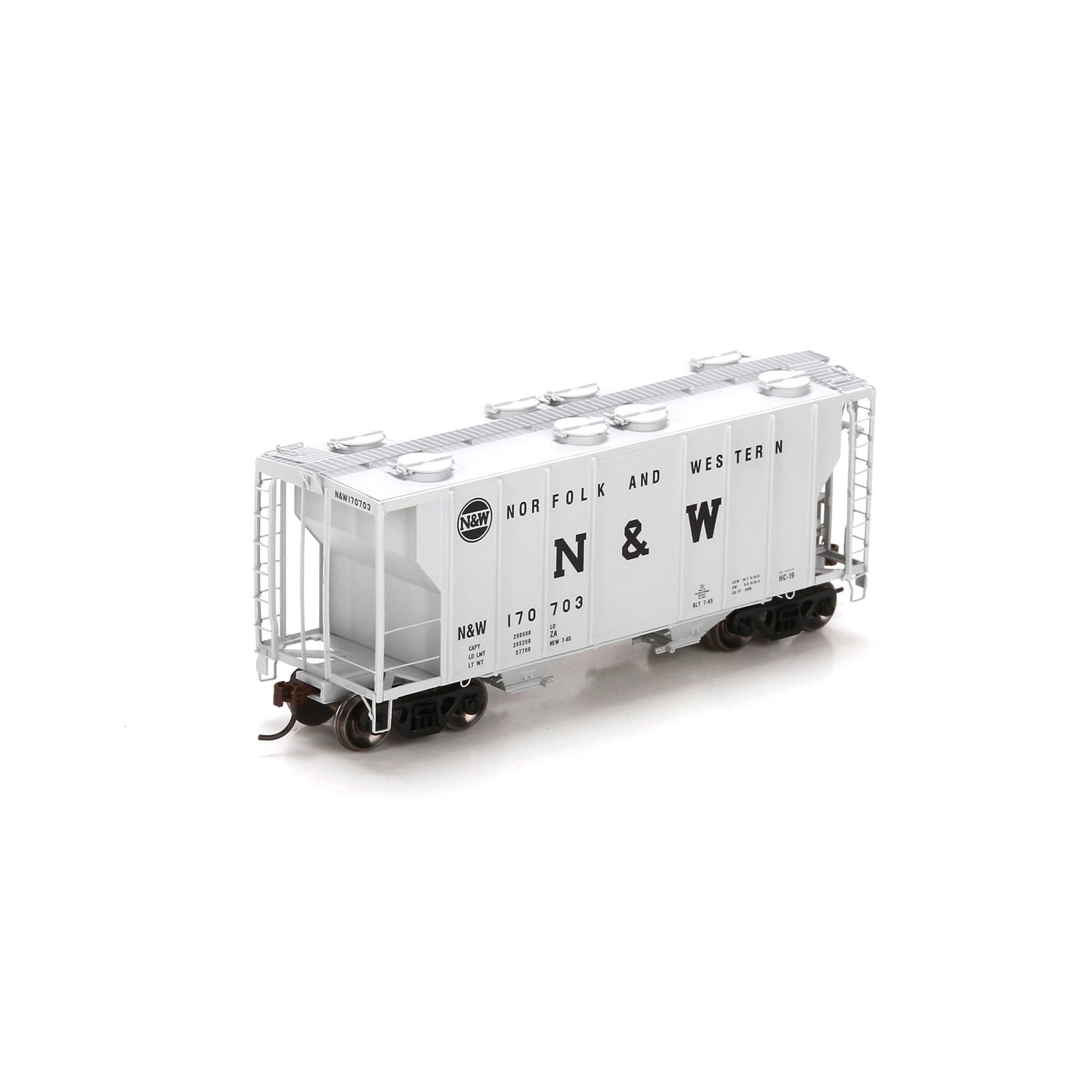Athearn 97345 HO Norfolk and Western PS-2 2600 Covered Hopper #170703