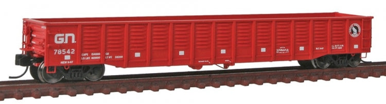 Trainworx Inc 25202-09 N Great Northern 52'6" Corrugated Gondola #78542