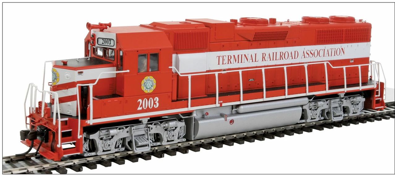 Atlas 10001711 HO Terminal Railroad Association EMD GP38 Low Nose Early #2003