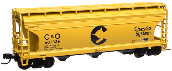 Atlas 50000916 N Chessie System ACF® 3560 Covered Hopper #601386