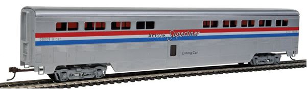 Con-Cor 0001-0812 HO Amtrak Phase III 85' Streamlined Superliner Diner Car