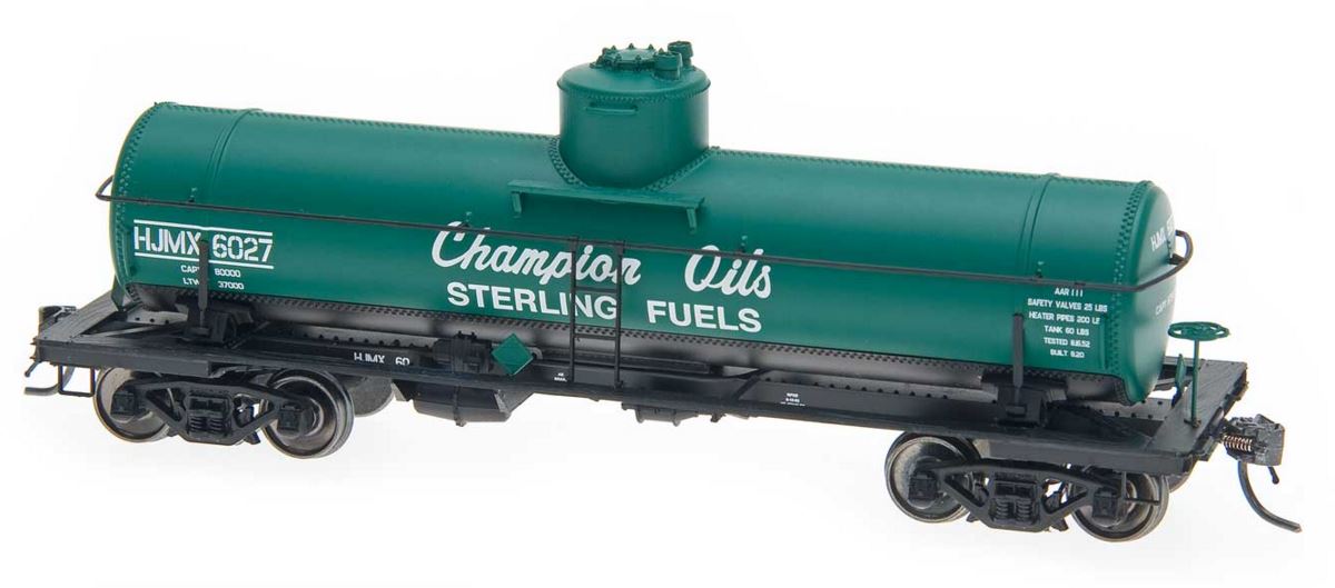InterMountain 46329 HO Champion Oils/Sterling Fuels ACF Type 27 Riveted Tank Car LN/Box