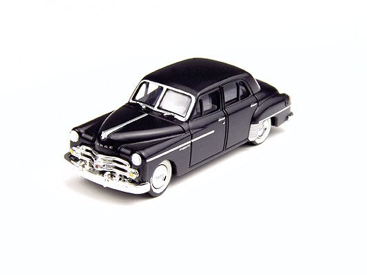 Classic Metal Works 30228 HO Mini Metals Raven Black 1950 Dodge Meadowbrook Car