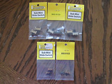 Circuitron 9103 SPDT Subminiature Slide Switch (Pack of 2)