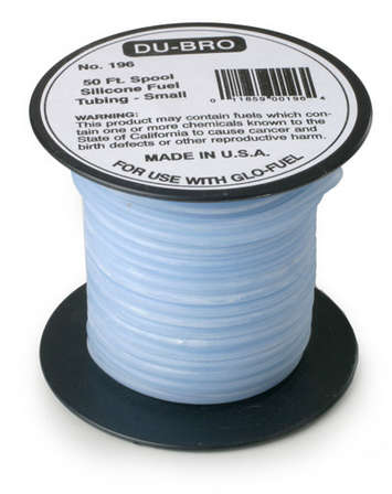 Dubro 196 50 ft. Small Super Blue Slicone Tubing