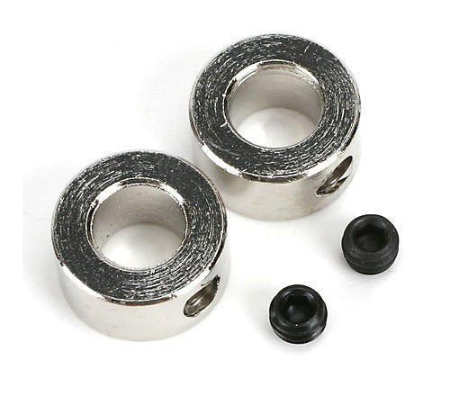 Dubro 244 1/4" Plated Brass Dura-Collar (Pack of 2)