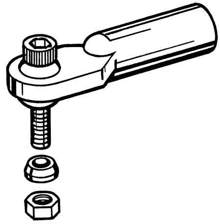 Dubro 861 4/40 Swivel ball link