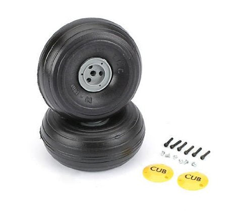 Dubro 338TLC 3-3/8" J3 Cub Wheels Lite
