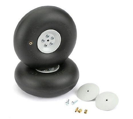 Dubro 450RV 4-1/2" Dia. Big Wheels (Pack of 2)