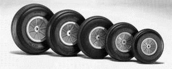 Dubro 500TL 5" Treaded Lightweight Wheel
