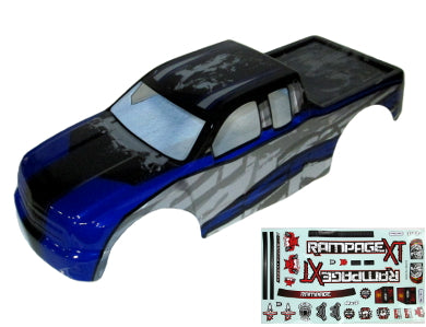 Redcat Racing ATV070-BL 1/5 Rampage Truck Body, Blue