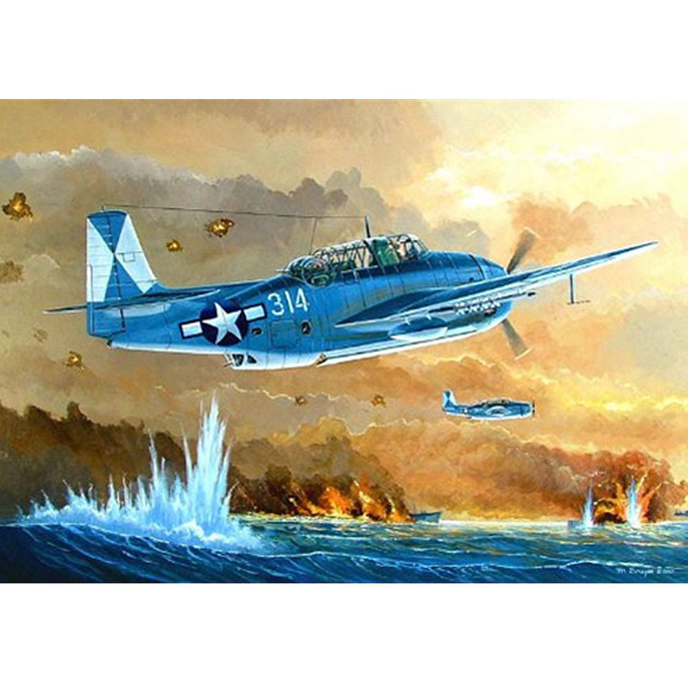 Hobby Boss Models 80325 1:48 TBM-3 Avenger Torpedo Bomber Military Plane Kit