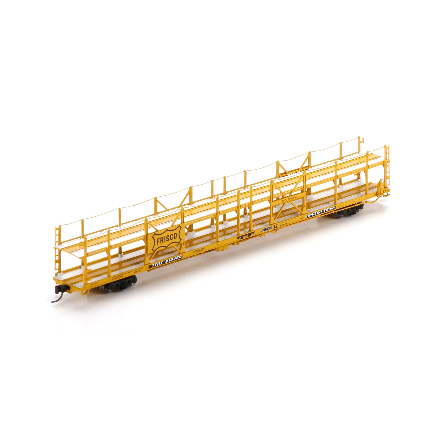 Athearn 14383 N Frisco F89-F Bi-Level Auto Rack #910420