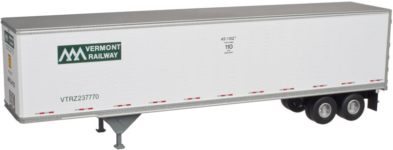 Atlas 20003718 HO Scale Vermont Railway 45' Pine Trailer