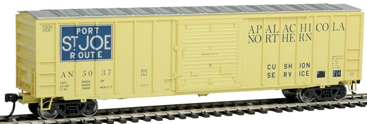 Walthers 910-2125 HO Apalachicola Northern 50' ACF Exterior Post Boxcar #5037