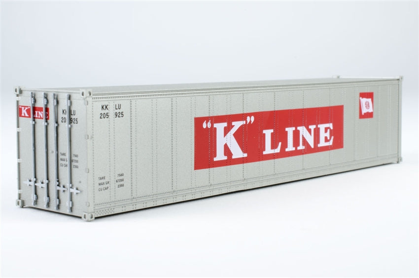 Walthers 949-8306 HO K-Line 40' Smooth Side Container