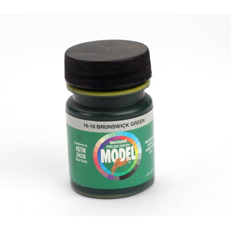 Badger 16-16 Brunswick Green Modelflex Railroad Acrylic Paint - 1 oz. Bottle