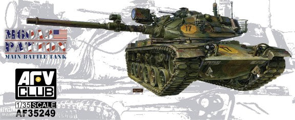 AFV Club AF35249 1:35 M60A3 Patton Battle Vehicle Military Tank Model Kit