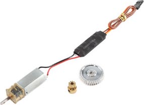 E-Flite G530S03 Motor with Gearbox & Gear 30% Sailplane Retract