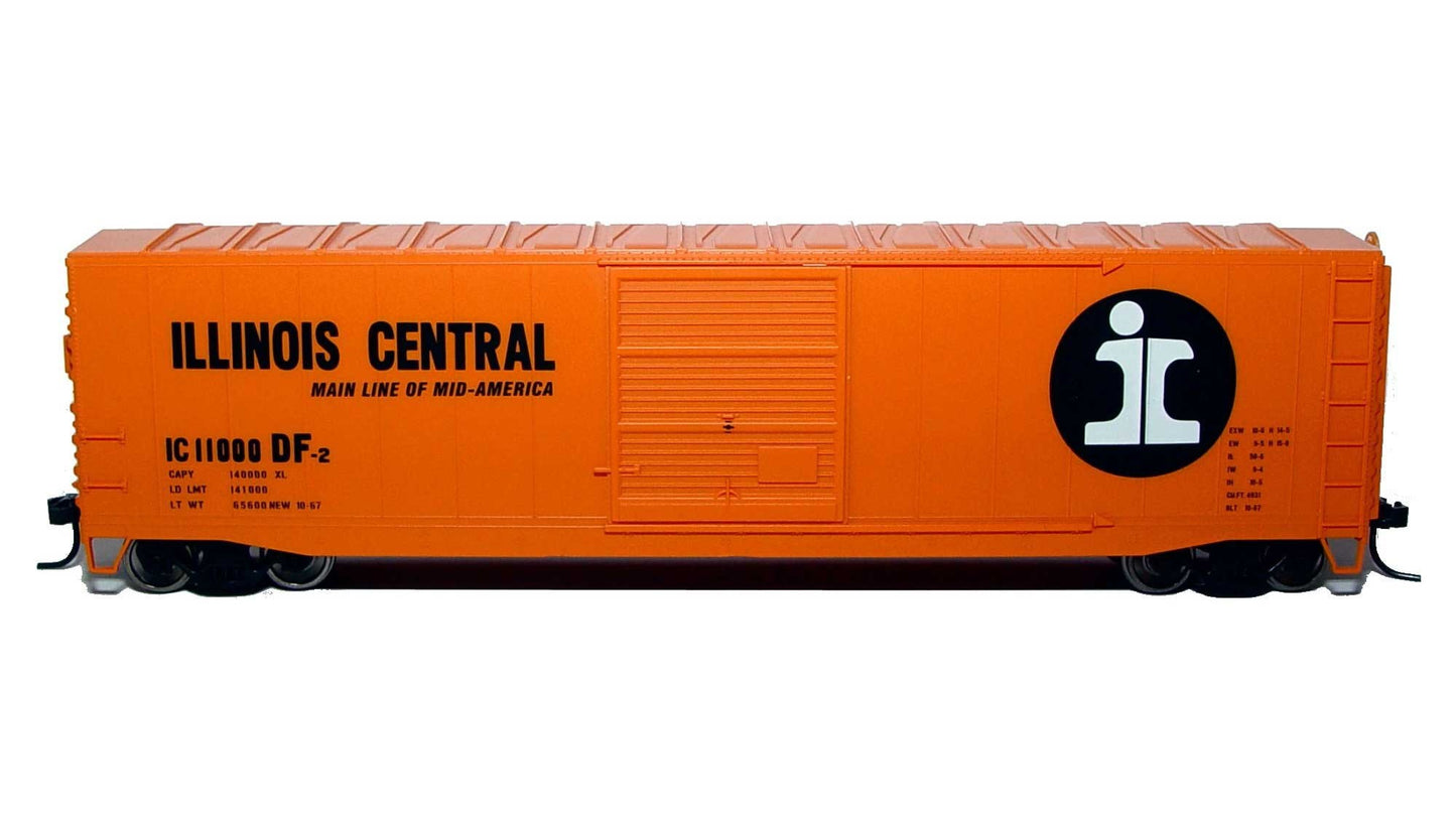 Rivarossi HR6382 HO Illinois Central 50' Single-Door Boxcar No Roofwalk #11023
