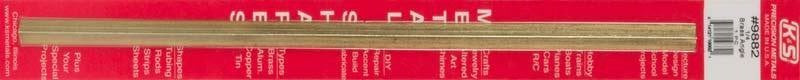 K&S 9882 1/4" x 12" Brass Angle